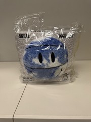 Market Smiley market in the clouds plush basketball soft and cuddly