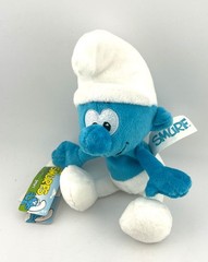 2009 Peyo Jakks Pacific The Smurfs Classic Smurf 8” Beanie Plush