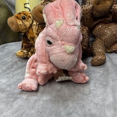Hallmark Dinotopia 26 Alpha Series 2002 Lot Of 6 Dinosaur Plush w/ 6 Eggs