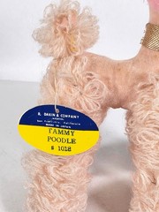 Dakin Dream Pet • Tammy Poodle #1018 • Pink Plush Toy Dog French Poodle