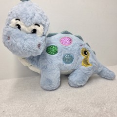 Generic Soft Light Blue Dinosaur Plushie 10″ Tall x 14″ Long Cute Birthday Gift
