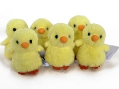 Minis Plush Chick 5″ Spring Chick Stuffed Animal Toy for Children (6 Pack, 6,…