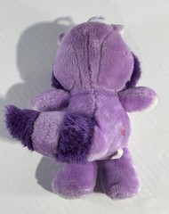 2 Care Bears Kenner 1983 Pink Rainbow Bear & Purple Love Lamp Plush Animals