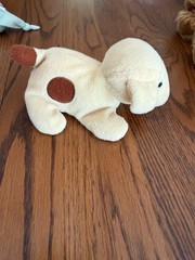 Eden? Vintage Spot The Dog Plush Yellow brown cute beanbag