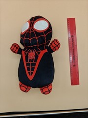 Miles Morales Spin | Marvel Spider-Man | 10″ Squishmallows HugMees | Plush