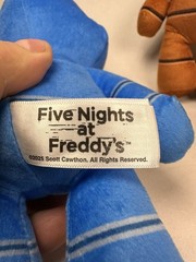 Lot Of 3 Five Nights at Freddy’s Toy Freddy Bonnie Chica Plush Lot PhatMojo 2025