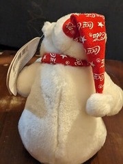 Coca-Cola Coke 1998 & 1999 Polar Bear 8″ Plush Stuffed Animals with Tags