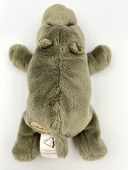 Dakin Mini Friends Lou Rankin Hippo Thurgood Gray Stuffed Animal Plush 7″ Bean