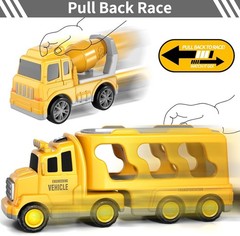 Bennol Toddler Boy Toys for 1 2 3 4 5 Year Old Boys, Toddler Car Trucks Toys for