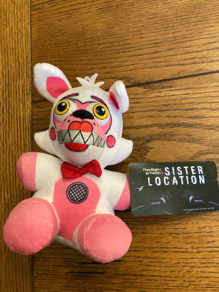 Five Nights at Freddy’s Sister Location Foxy Plush 7″ 2018 by Good Stuff NWT
