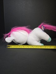 Wish Me Pets Unicorn 2018 10″ Plush Stuffed Animal Toy Lights & Sounds EUC