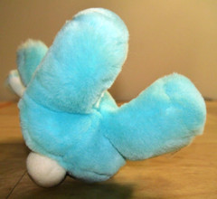 Vintage 1989 Hallmark Binney & Smith Crayola Blue Rabbit Stuffed Animal