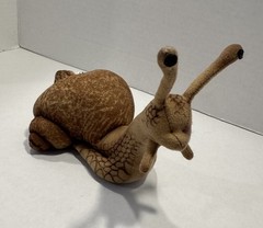 Vintage Snail Plush Soft Toy by Hansa Creations 1993