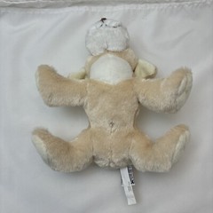 Tawny Pup Tan Brown White HM452 Ganz Webkinz Plush 10″ Lovey Toy No Code