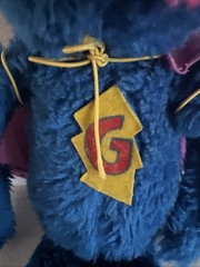 Vintage 1970’s Knickerbocker~ Super Grover Plush Sesame Street Workshop 14”