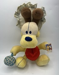 Baby Odie w/Rattle Plush Vintage Garfield’s Dog Vintage 12″ NANCO