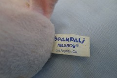 Vintage 1996 The Original Pocket Beanpals KellyToy Spam Pink Pig