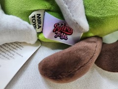 Mira Toys Avocado Plush Stuffed Animal Medium Green Brown Beige Washable