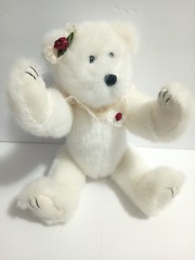 Ellis Teddy Bear By Plush Image 12″ Sitting Jointed Stuffed Animal