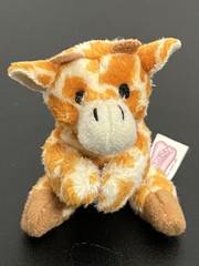 Rare Whimzy Pets 2009 Blip Mini Plush Giraffe Gangly Collectible Cute