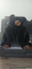 The Bearington Collection Vintage Black Bear Plush Large 24-36 in 1992