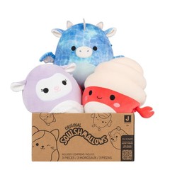 Squishmallows Original Mystery 3-Pack (8-Inch) – Official 8 inches, Multi