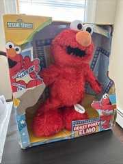 Sesame Street Hokey Pokey Elmo 14 In Interactive Plush Toy Sing NEW DAMAGED BOX