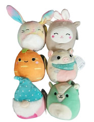 Squishmallow 4.5″ Easter Squad – Candy, Sophie, Maddox, Palmer, Rosie, Caroleena