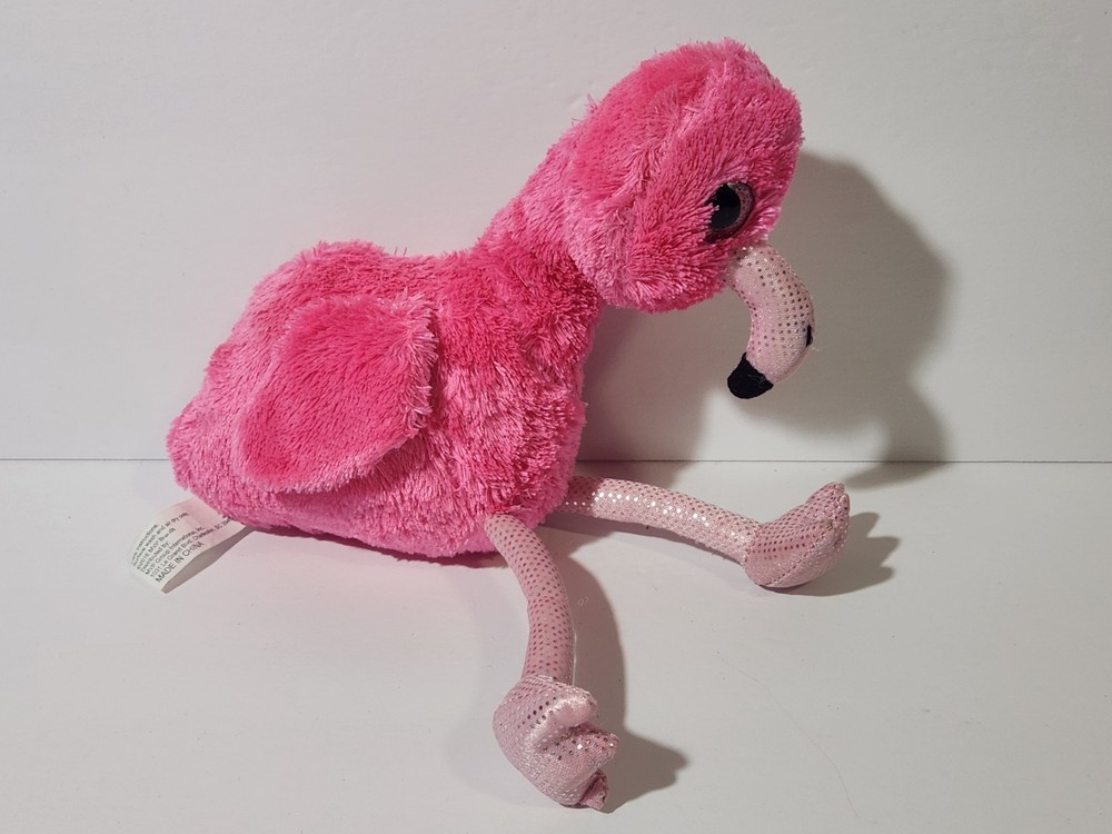 Winkeez Reagan the Flamingo Plush Stuffed Animal Toy Pink 2016 MVP Brands