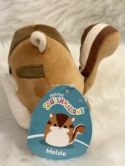 New 5 ” Inch Melzie the Fuzzy Belly Chipmunk Squishmallow S5 #2002 10.25.2022