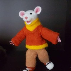 Needle Felted Mouse , Handmade Wool Mouse, Handmade Gift