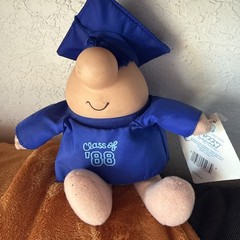 Ziggy By Tom Wilson 1988 Plush Vinyl Doll Graduation Summit Corp Vintage