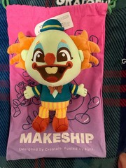 Chuckles (Legends of avantris) Makeship Plush used 2024 with tag and bag
