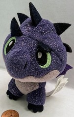 How To Train Your Dragon.HYBRID(rumblehorn x skrill)Plush Egg Plush.gutbuster.