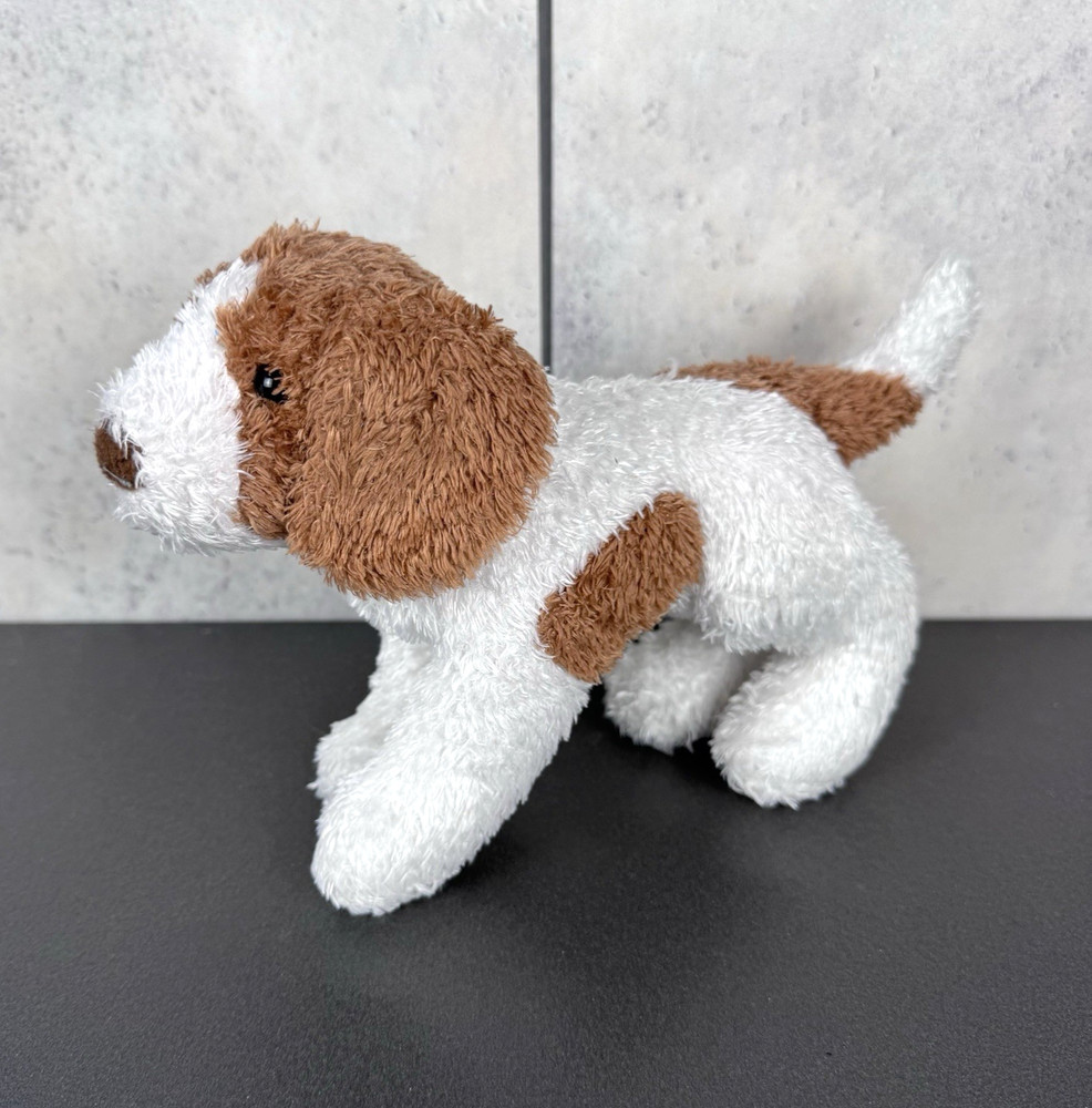 Douglas Beagle Dog 10″ Plush 2011 Fox Terrier Jack Russel Kohair 520B Realistic