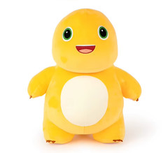 (Set of 2) Nailong 7.5 Inches LARGE Small Plush Smile Happy Dinosaur Yellow Toy