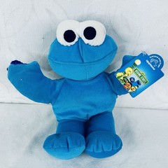 1996 Applause Sesame Street Cookie Monster Plush Jim Henson Blue