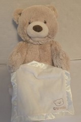 Plush Baby Gund Peek A Boo Animated Talking Moving Bear 14 Inch Tested Works