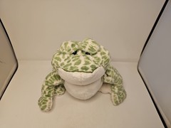 Ganz Webkinz HM142 Spotted Frog Green Plush Toy Stuffed Animal Preowned