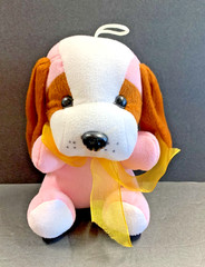 Puppy Dog Plush Stuffed Animal Toy Pink