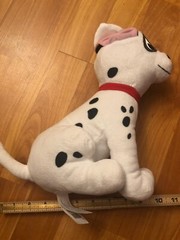 Disney 101 Dalmatians PATCH Puppy Dog 10″ Plush Just Play