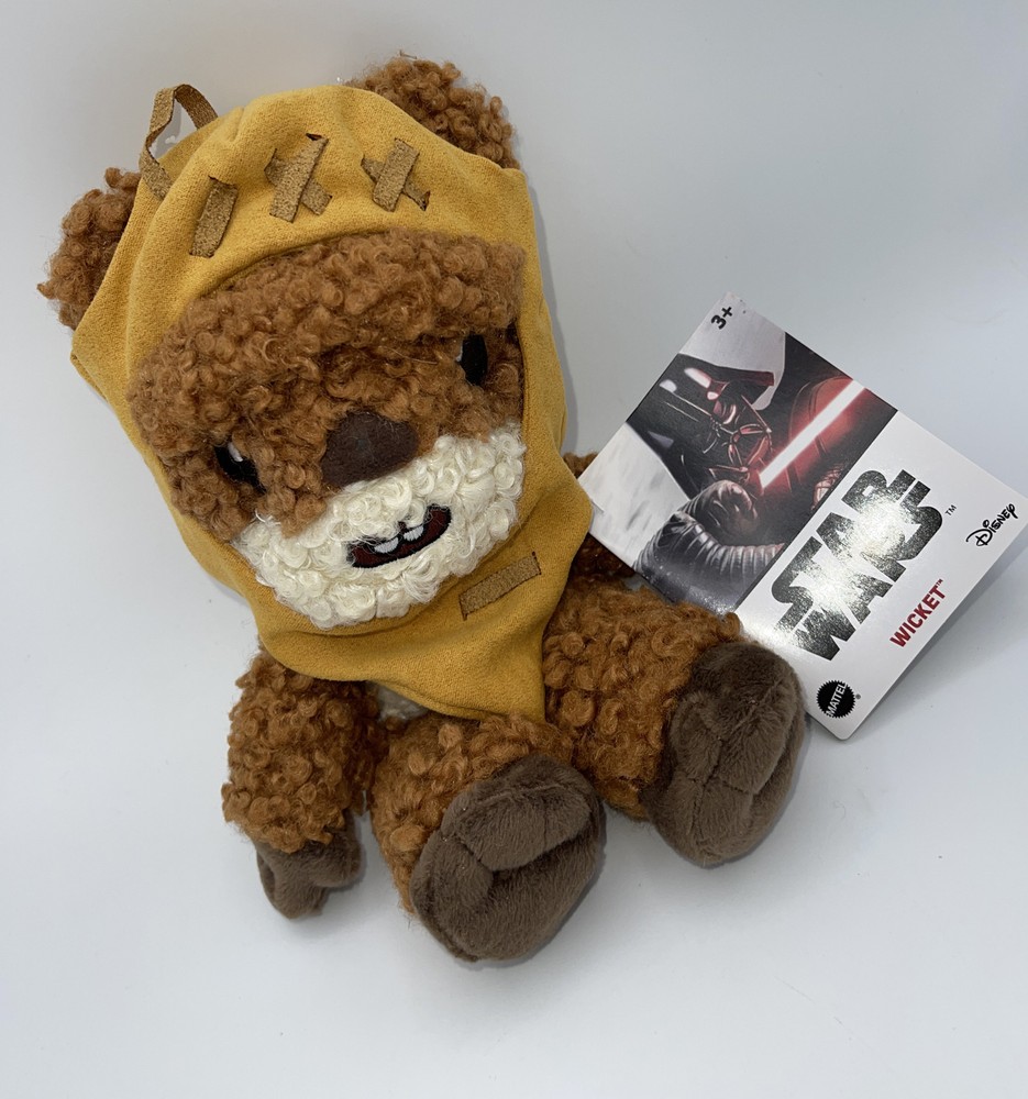 Star Wars Wicket Stuffed Animal Plush (8 inch) NWT Mattel
