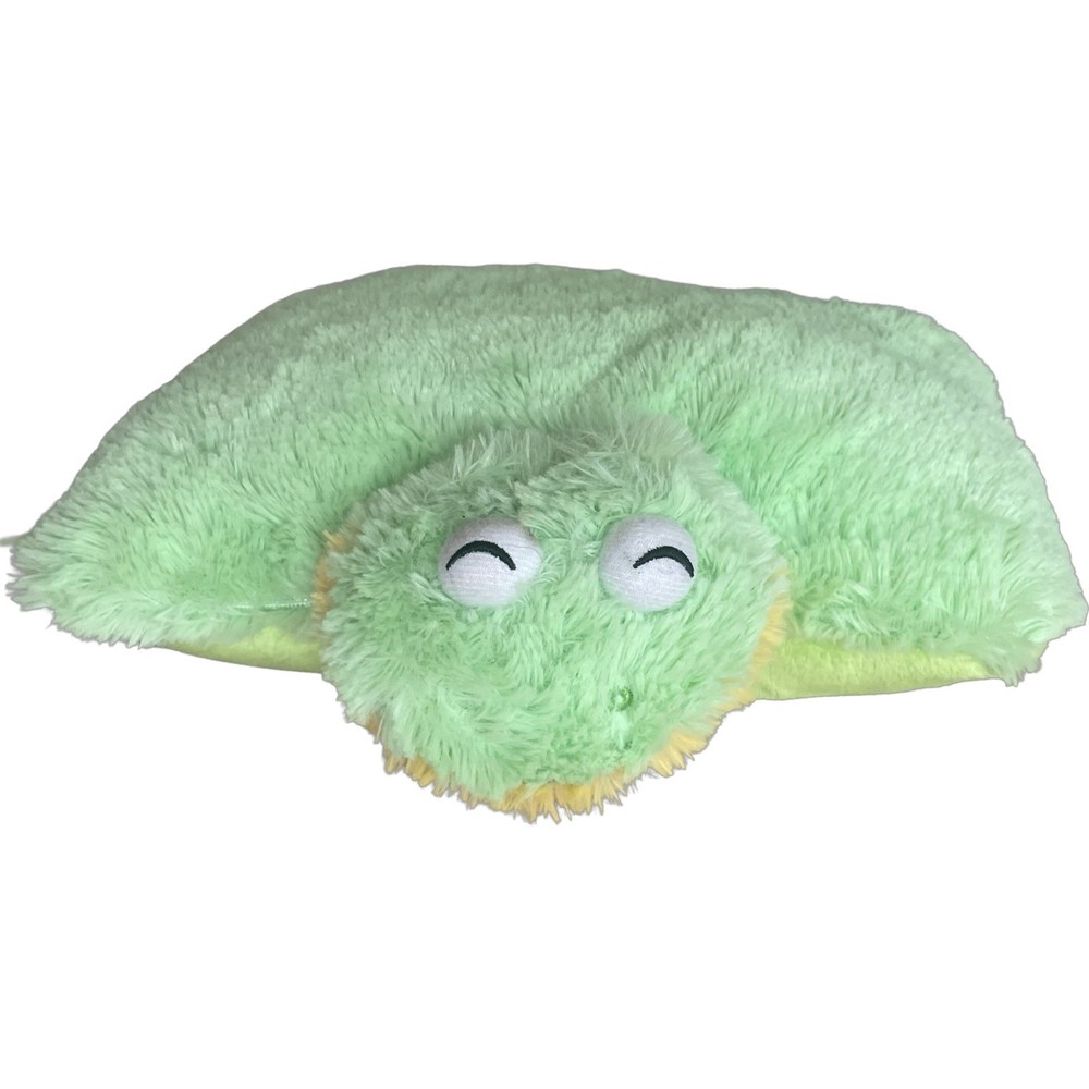 Pillow Pets Pee-Wees Friendly Frog Green 11” Plush Stuffed Toy Retired