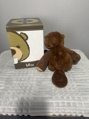 Scentsy Forest Collection Birch Beaver Plush, Brown Beige, Scented, w/ Box