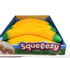 Sunny Days Squeezy Banana – TikTok Viral Sensory Squeeze Toys NEW w TAG 🔥