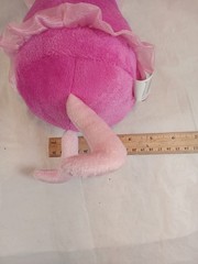 3pc Plush Pigs, Ganz Heart Tugger Pig, ABD Peppa Pig, Plastic Peppa Pig Hasbro