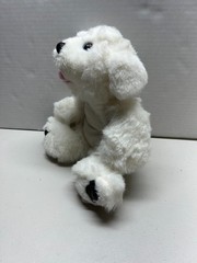 Vintage 1992 Tyco My Puppy Loves Me 13” White Dog Plush
