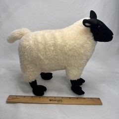 Adore 14″ Standing Marshmallow The Suffolk Sheep Plush Stuffed Animal Toy