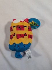 Cats vs Pickles 4” Cherry Pie Cat #156 Bean Bag Plush Food Squad