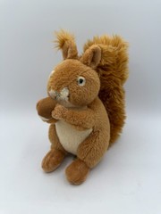 Tiger Tale Toys Carter the Squirrel Plush 8″ Realistic Viahart Holding Acorn